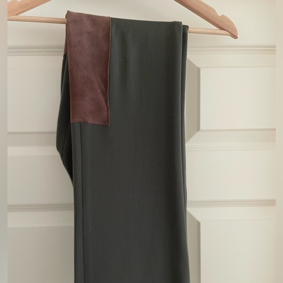 Ralph Lauren - Wool and Suede Pants - Picture 6 of 10